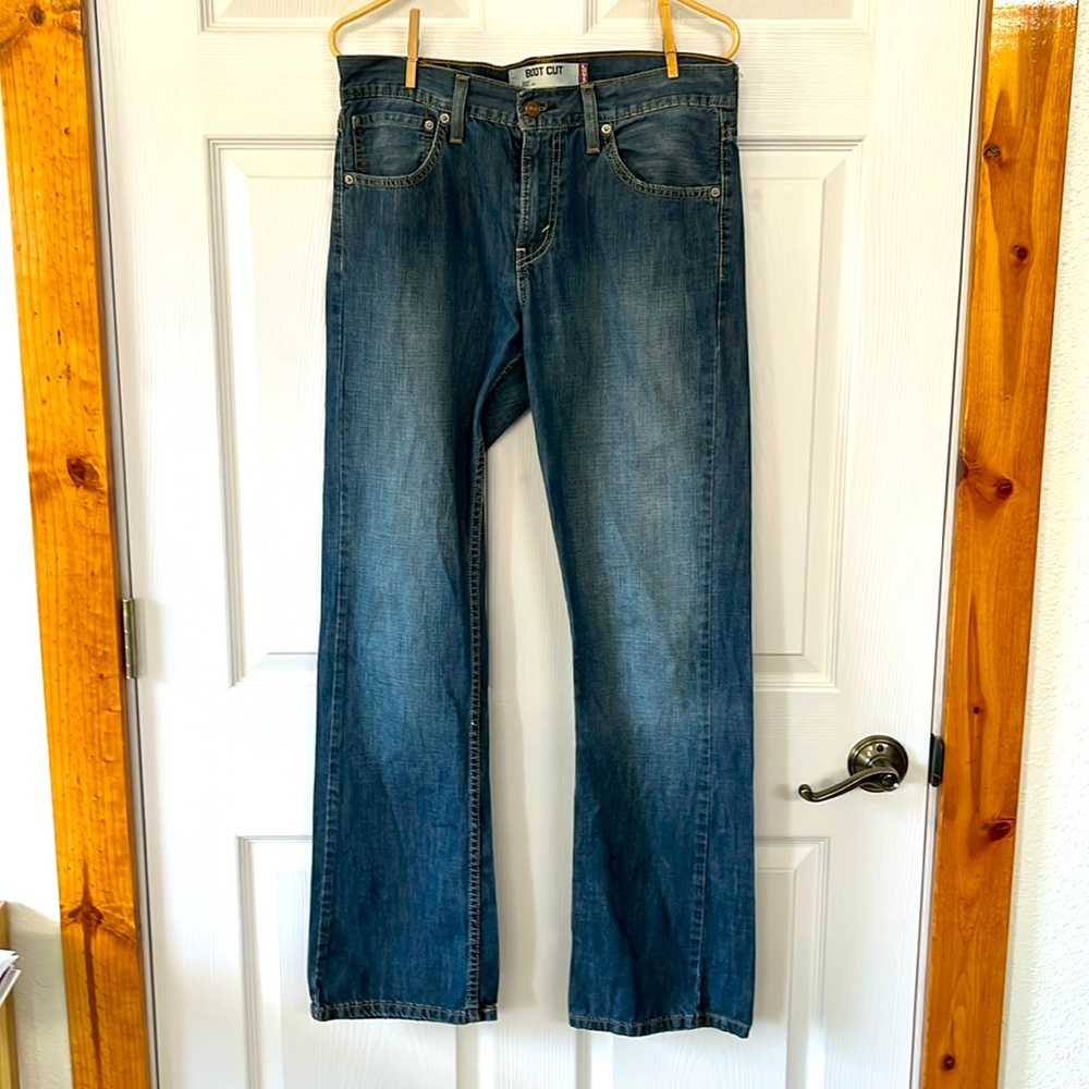 Levi’s men’s boot cut 527 jeans